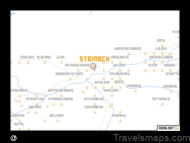 Map of Stainach Austria