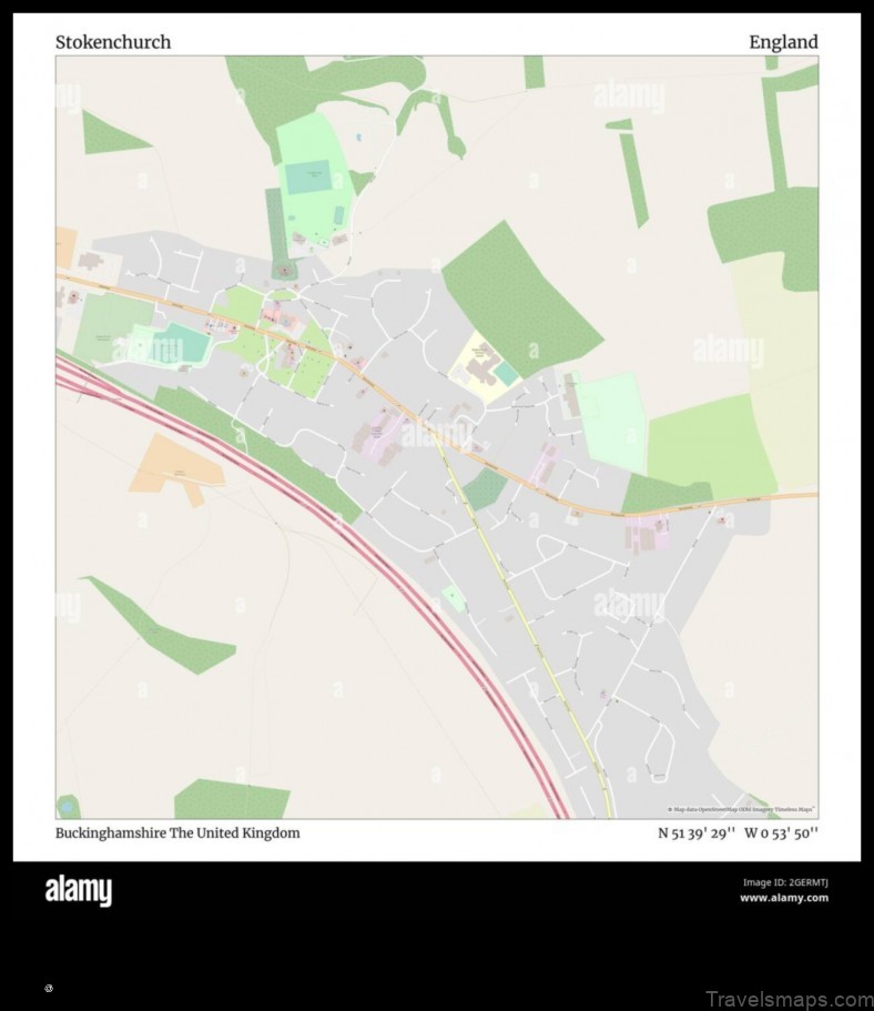 Map of Stokenchurch United Kingdom