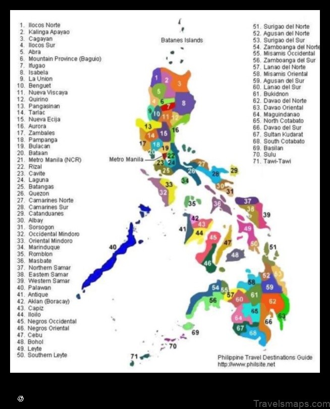 Map of Tamlang Philippines