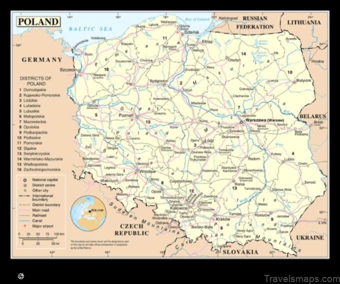 Map of Urzejowice Poland