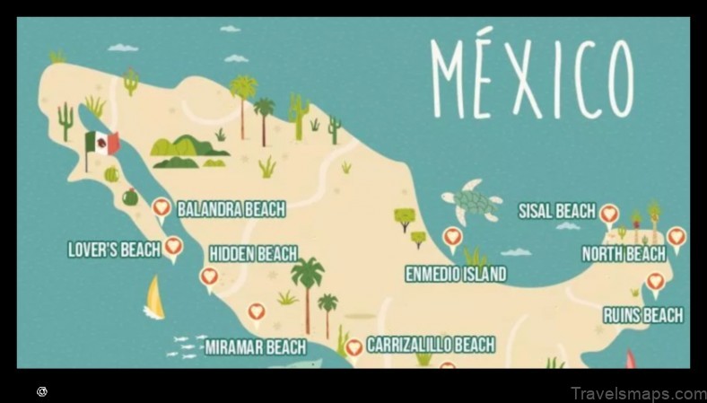 Map of Vega del Sol Mexico