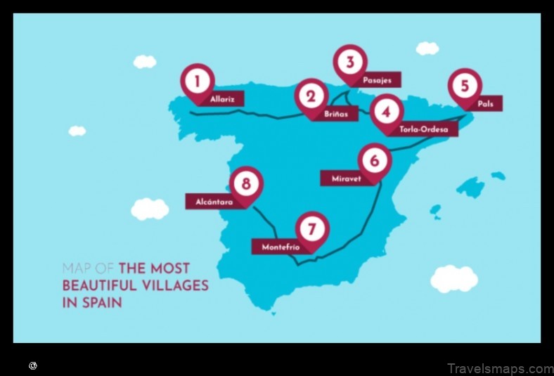 Map of Vilada Spain