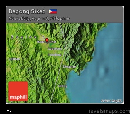 Map of Bagong Sikat Philippines