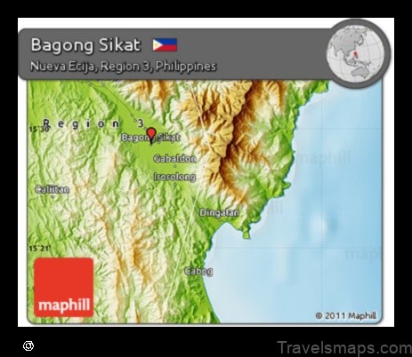 Map of Bagong Sikat Philippines