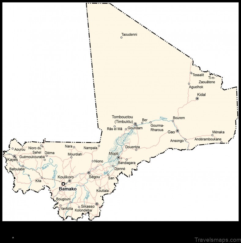 Map of Kinmparana Mali