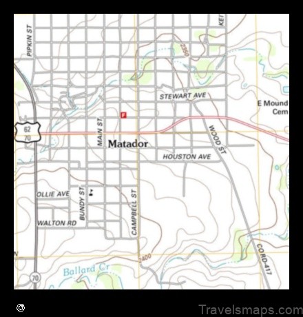 Map of Matador United States