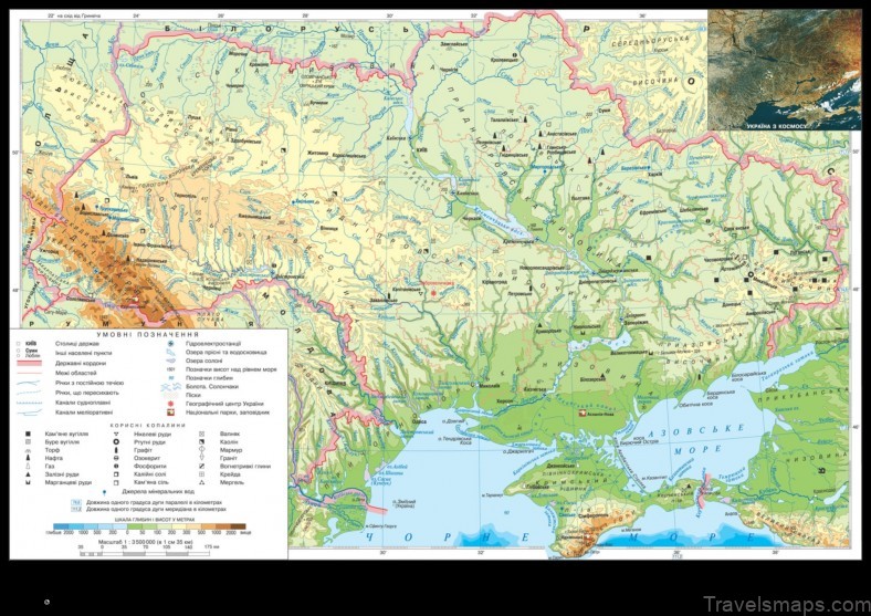 Map of Serednye Ukraine