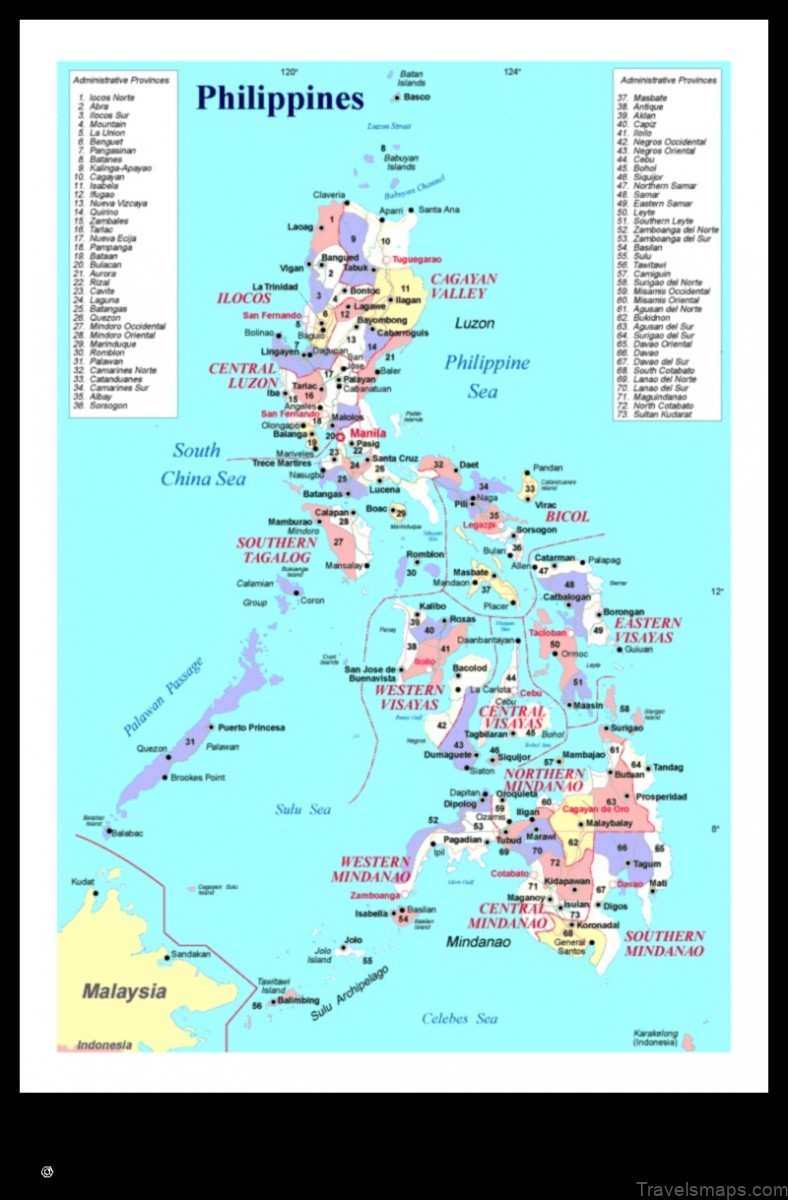 Map of Tapia Philippines