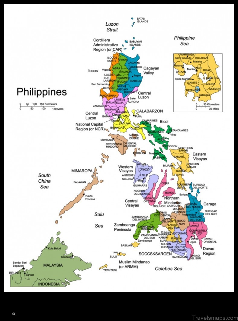 Map of Tapia Philippines