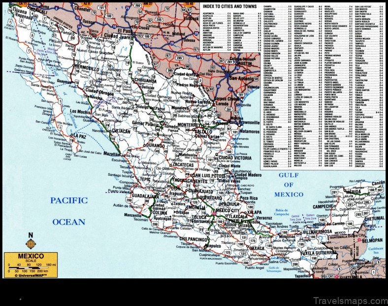 Map of Vito Mexico