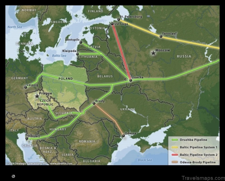 Map of Druzhba Ukraine