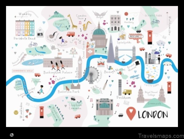 Map of London Village Kiribati