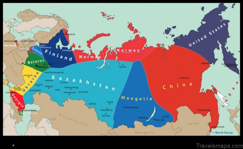 Map of Tpig Russian Federation