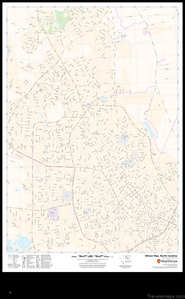 Map of Wilson United States