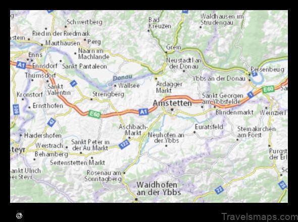 Map of Zeillern Austria