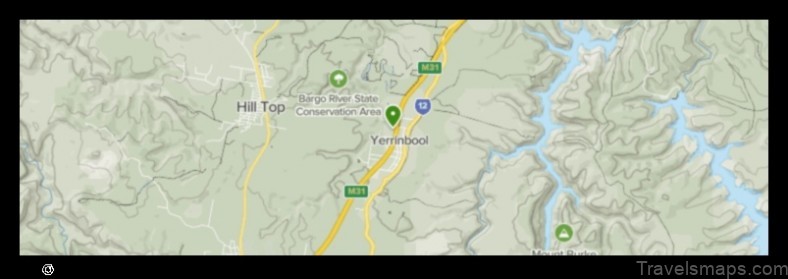 Map of Yerrinbool Australia